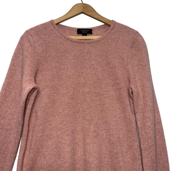 Pink Cashmere Sweater By Charter Club Size Petite Extra Large - Picture 4 of 10